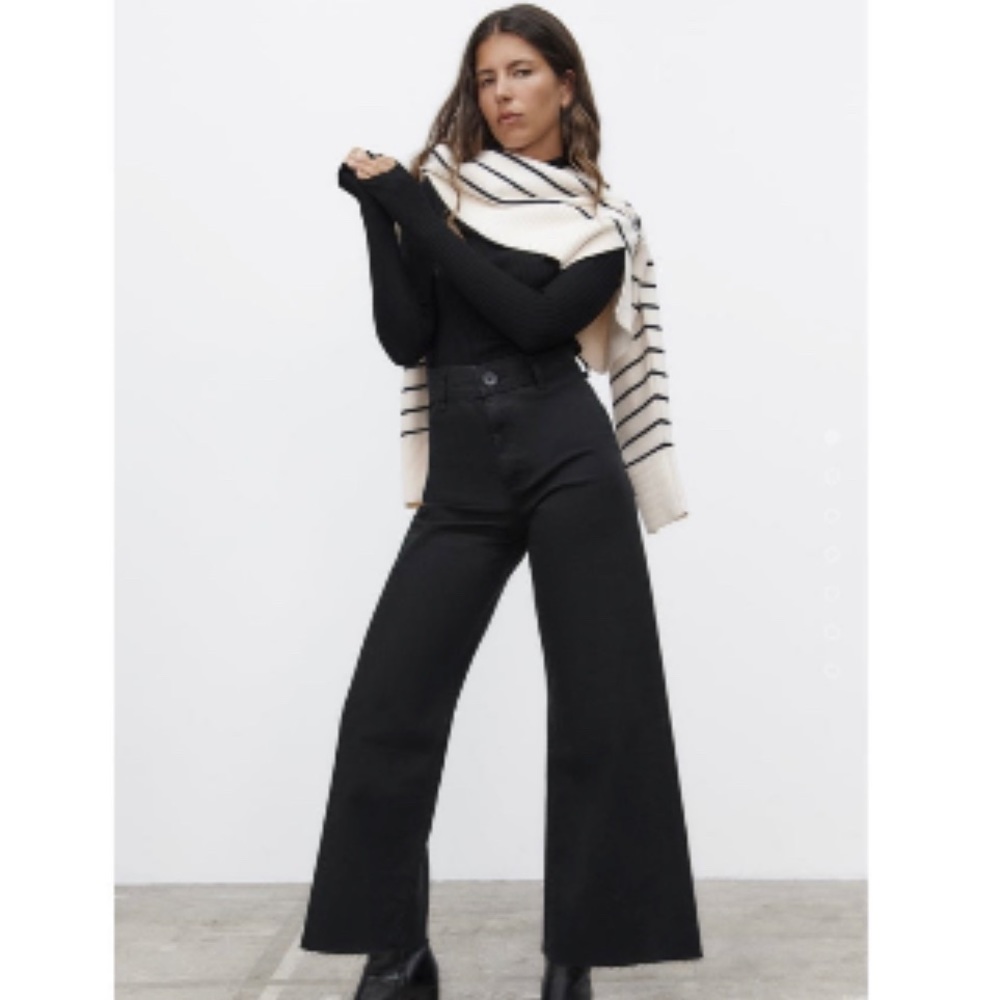 Zara the Marine Straight denim pants